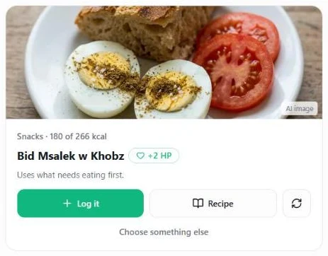 A dish that fits what is left of your day